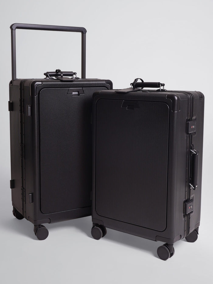 Moscow & Madrid Luggage Set — Moscow M&L Black