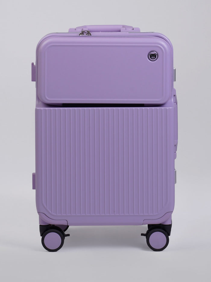 Madrid Carry-On Suitcase — Purple